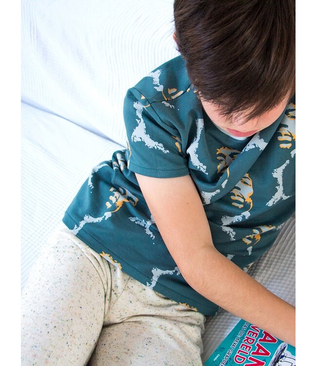 Zonen09 Wolf onesie en cape teens - PDF patroon