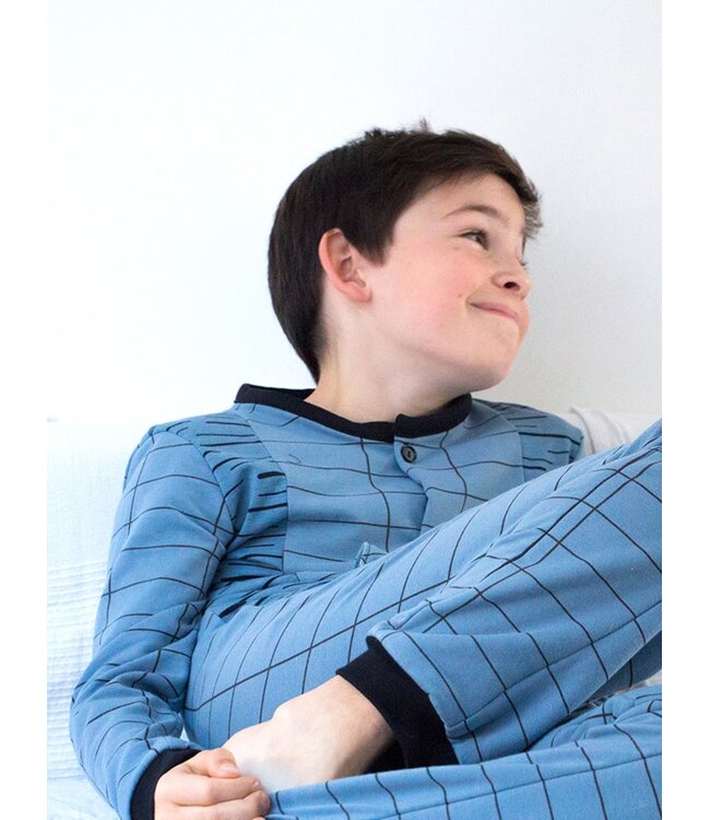 Zonen09 Wolf onesie en cape teens - PDF patroon