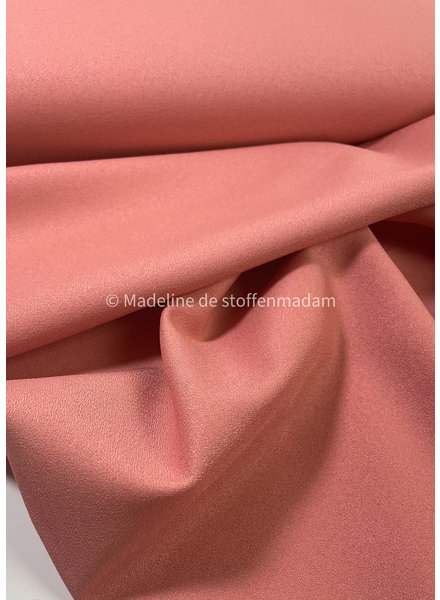 blush - viscose crepe with 3% elastane