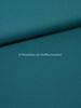 petrol - viscose crepe met 3% elasthan