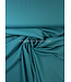petrol - viscose crepe met 3% elasthan