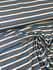 A La Ville blue stripes - sturdy viscose jersey - top quality