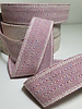 Prym fuchsia herringbone webbing 40 mm - super soft