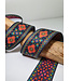 M. black - retro double face webbing 50mm