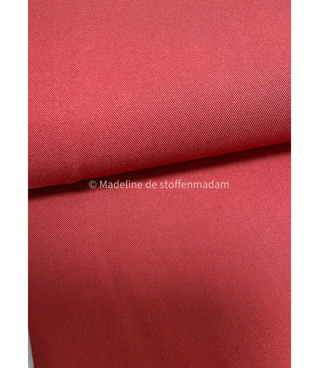 marsala -  effen viscose twill