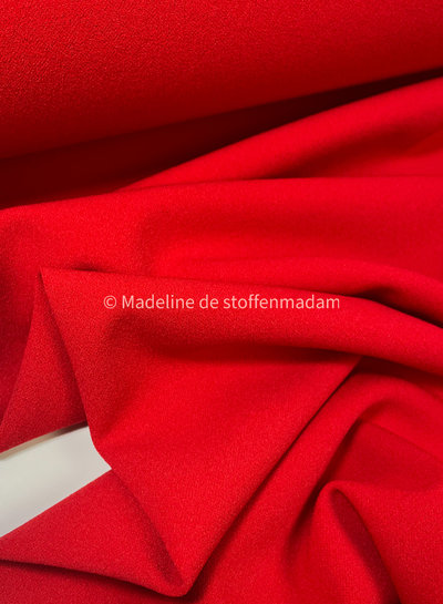M. rood - scuba crepe