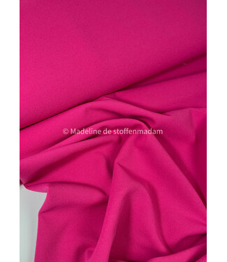 M. fuchsia - scuba crepe