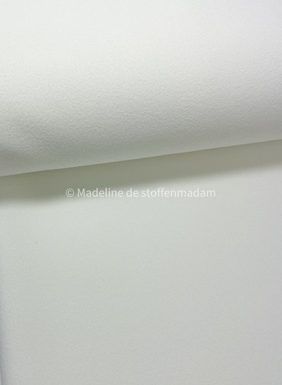 M. ecru - scuba crepe