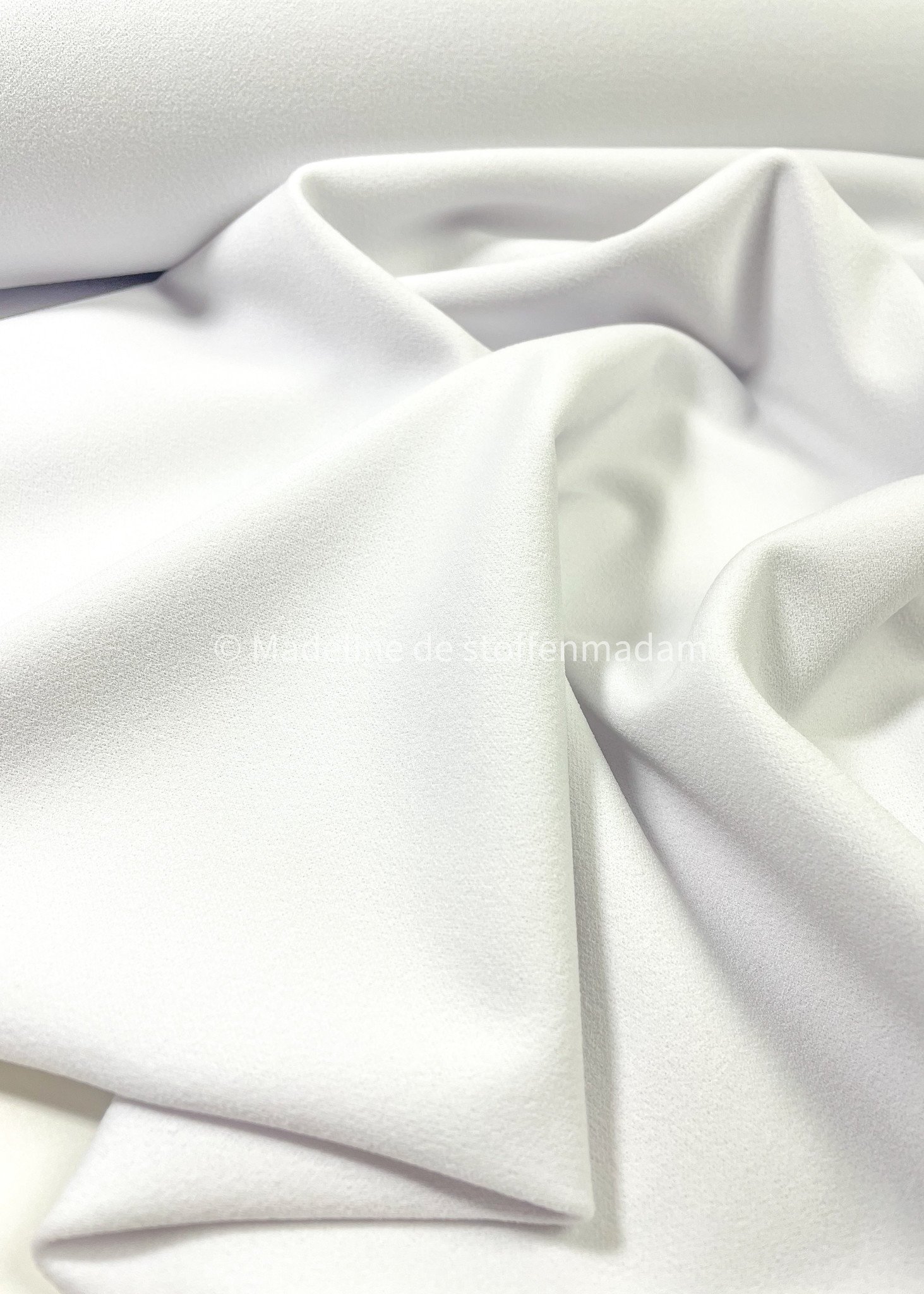 Scuba Crepe White