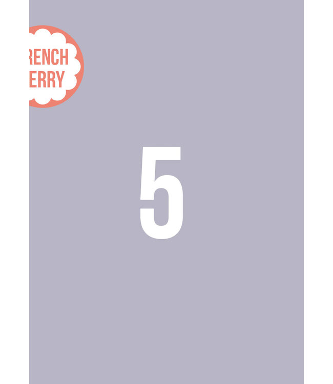 uni 5 thistle - french terry