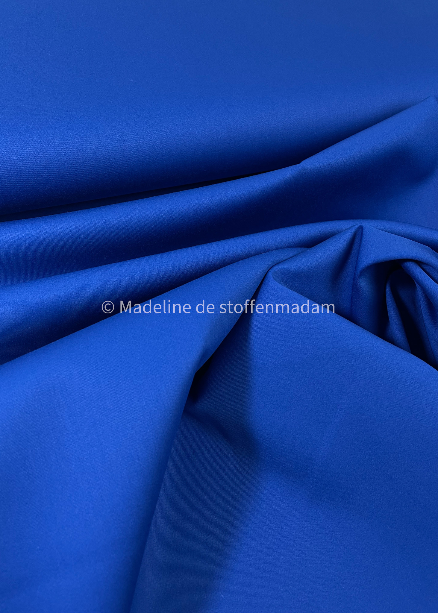 Viscose Elastane stretch jersey fabric, per metre - light blue