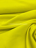 M. chartreuze geel - sandwashed viscose twill