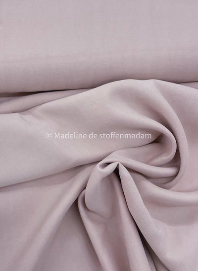 M. dusky pink - sandwashed viscose twill