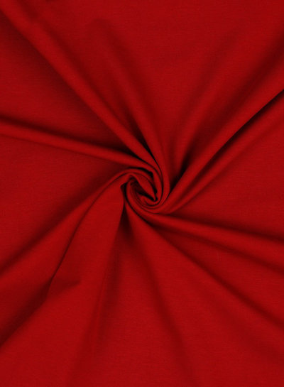 M. solid jersey - dark red GOTS