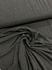 antraciet melee - effen tricot - sterke vezel GOTS