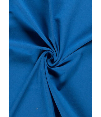 effen tricot - licht kobalt blauw 004