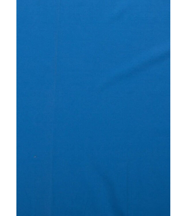effen tricot - licht kobalt blauw 004