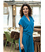 effen tricot - licht kobalt blauw 004