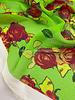deadstock groen rozen - voile