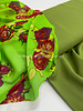 deadstock groen rozen - voile