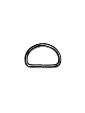 D-ring zilver 40mm per 4