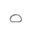 D-ring zilver 40mm per 4
