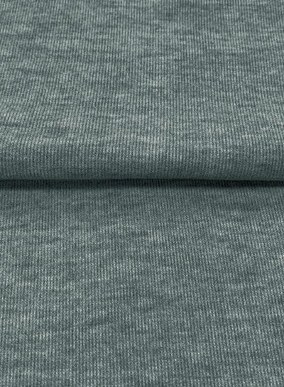 M. grijsblauw  -  superzachte gebreide tricot