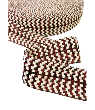 M. rust cream woven - 40mm - mega soft