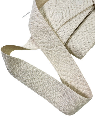 M. aztec bag strap natural - 40mm - mega soft