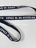 M. Style is an attitude - twill tape 20mm