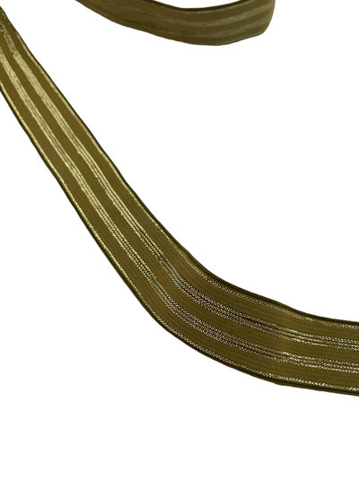 Elastische band met lurex 20mm