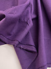 M. 100% washed linen grape