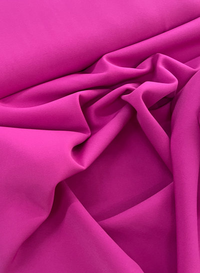 M. beautifully sheer fabric - for trousers and dresses - fuchsia