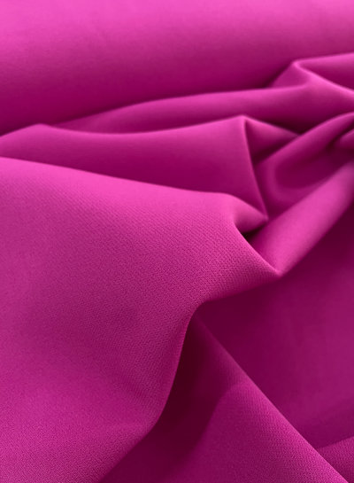 M. beautifully sheer fabric - for trousers and dresses - fuchsia