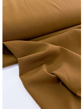 beautifully sheer fabric - for trousers and dresses - caramel café