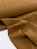 beautifully sheer fabric - for trousers and dresses - caramel café