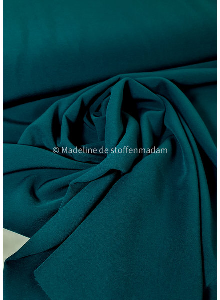 beautiful sheer fabric - for trousers and dresses - petrol