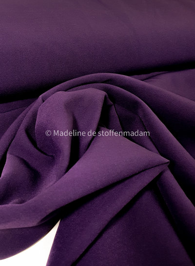 M. beautiful sheer fabric - for trousers and dresses - deep orchid