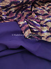 M. beautiful sheer fabric - for trousers and dresses - deep orchid