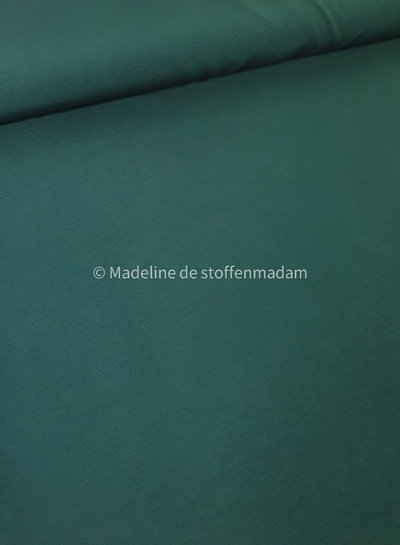 M. beautiful sheer fabric - for trousers and dresses - bottle green