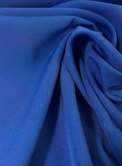 M beautiful sheer fabric - for trousers and dresses - cobalt blue