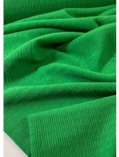M smocked jersey - beautiful stretchy fabric - grass green