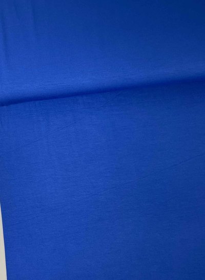 Madeline cobalt organic bamboo tricot - very supple and soft