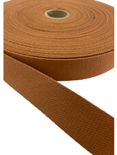 cognac tassenband deluxe 30mm