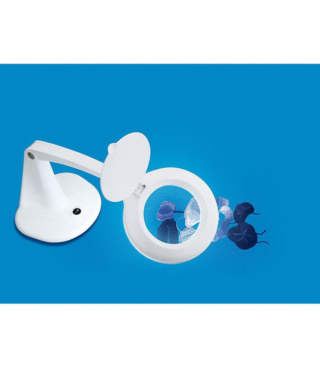 Prym Vergrootglas met LED-lamp en staander