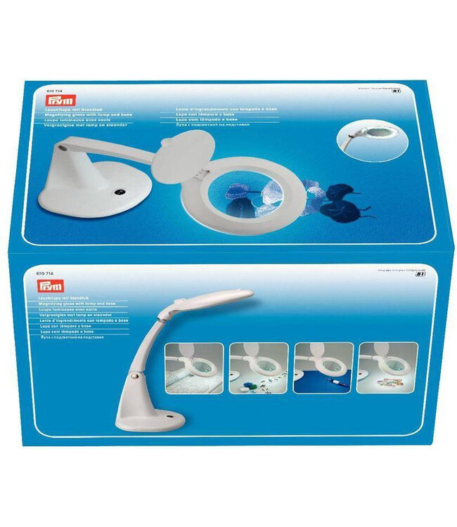 Prym Vergrootglas met LED-lamp en staander