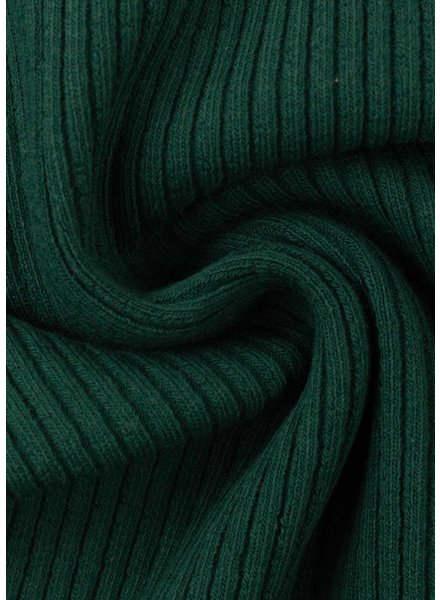 Swafing bottle green - extra thick rib cuff fabric _ MATCHING