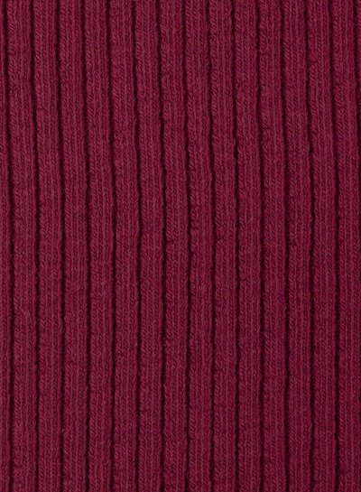 Swafing wijnrood  - extra dikke ribbel boordstof _ PASSEND bij