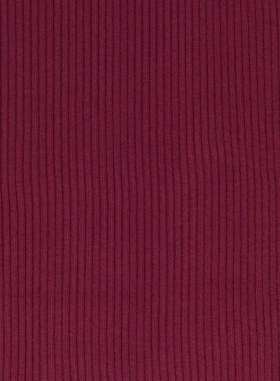 Swafing wine red - extra thick rib cuff fabric _ MATCHING