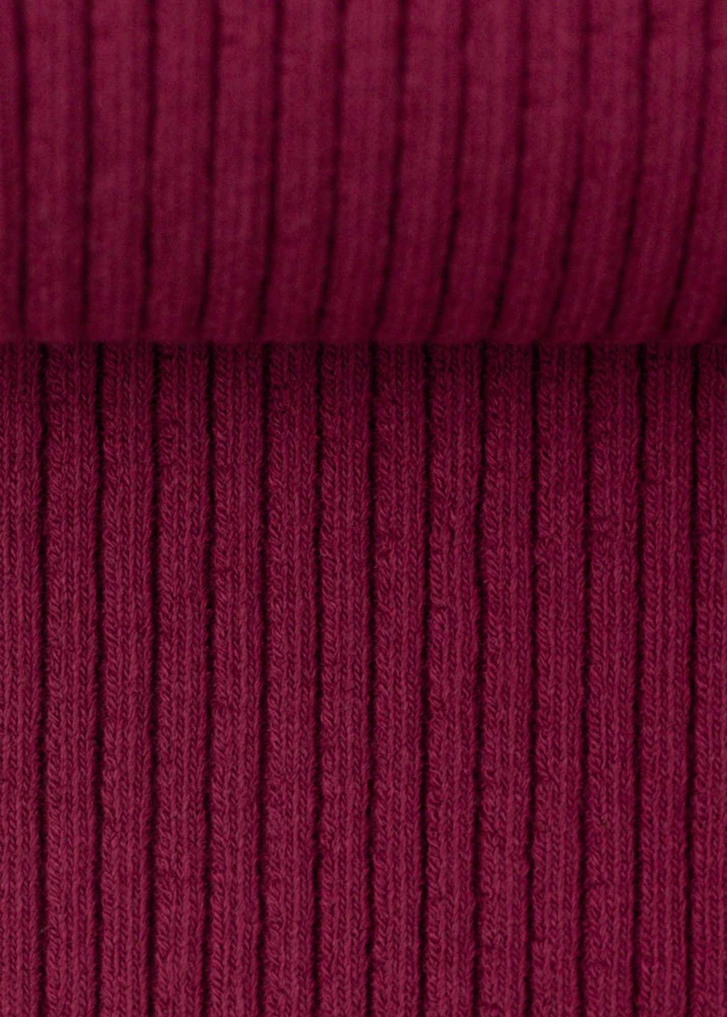 Ribbed Cuffing - Soft Red Marl